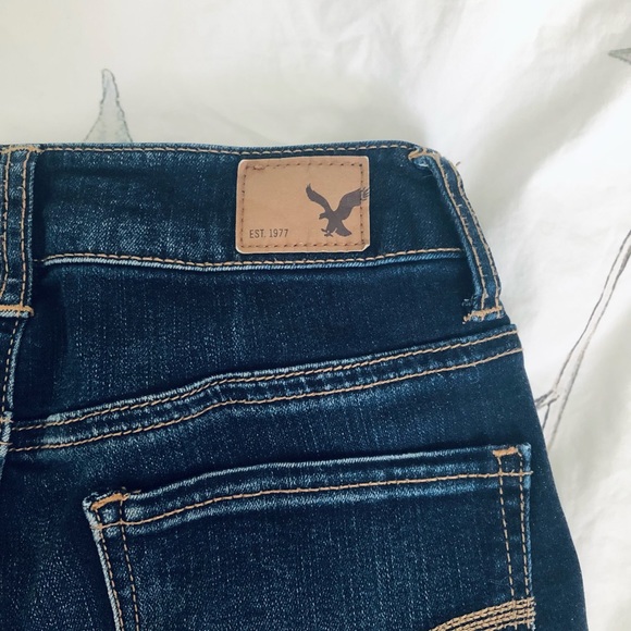 American Eagle Hi-Rise Jeggings - Size 0 - Picture 4 of 6